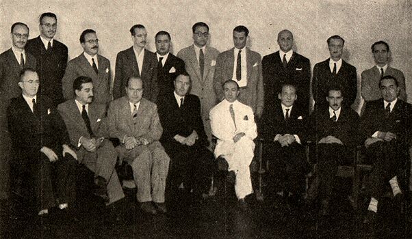 Participantes en el magistral de 1947